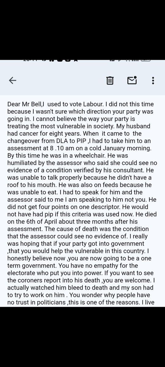 mortimer (@annette43589806) on Twitter photo <a href="/EuropeanPowell/">EuropeanPowell</a> <a href="/guardian/">The Guardian</a> I hope it is not my MP Torsten Bell ,I had a cut and paste email off him in response to my concerns. He said that the increase in successful PIP claims is not equal to the number of people who are classed as disabled. That doesn't make sense because it is not easy to claim PlP <a href="/EuropeanPowell/">EuropeanPowell</a> <a href="/guardian/">The Guardian</a> I hope it is not my MP Torsten Bell ,I had a cut and paste email off him in response to my concerns. He said that the increase in successful PIP claims is not equal to the number of people who are classed as disabled. That doesn't make sense because it is not easy to claim PlP