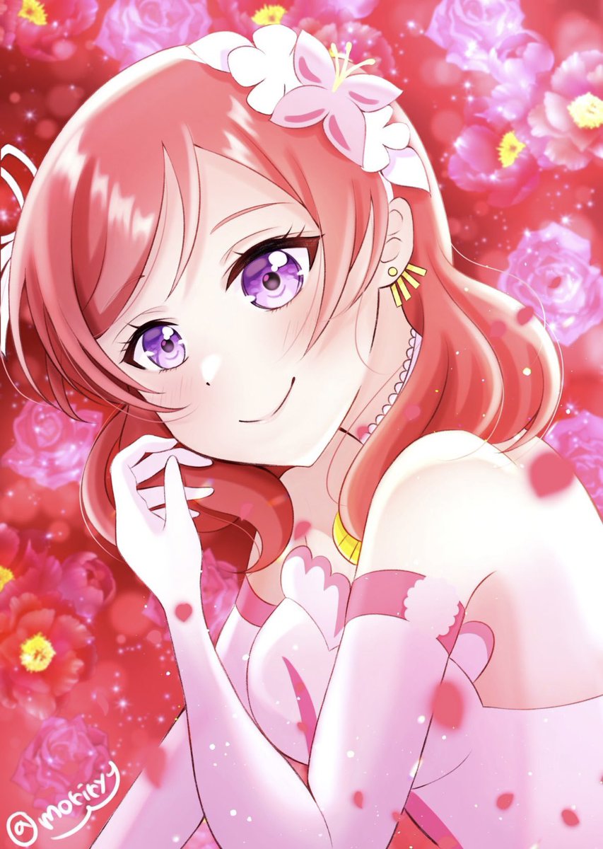 moriryuuuuu24's tweet photo. 真姫ちゃんお誕生日おめでとう🌟❤️（再掲）
今年も同じ衣装で描きますね🎨
#西木野真姫生誕祭2025
#西木野真姫誕生祭2025 https://t.co/NCkfuW3PSg