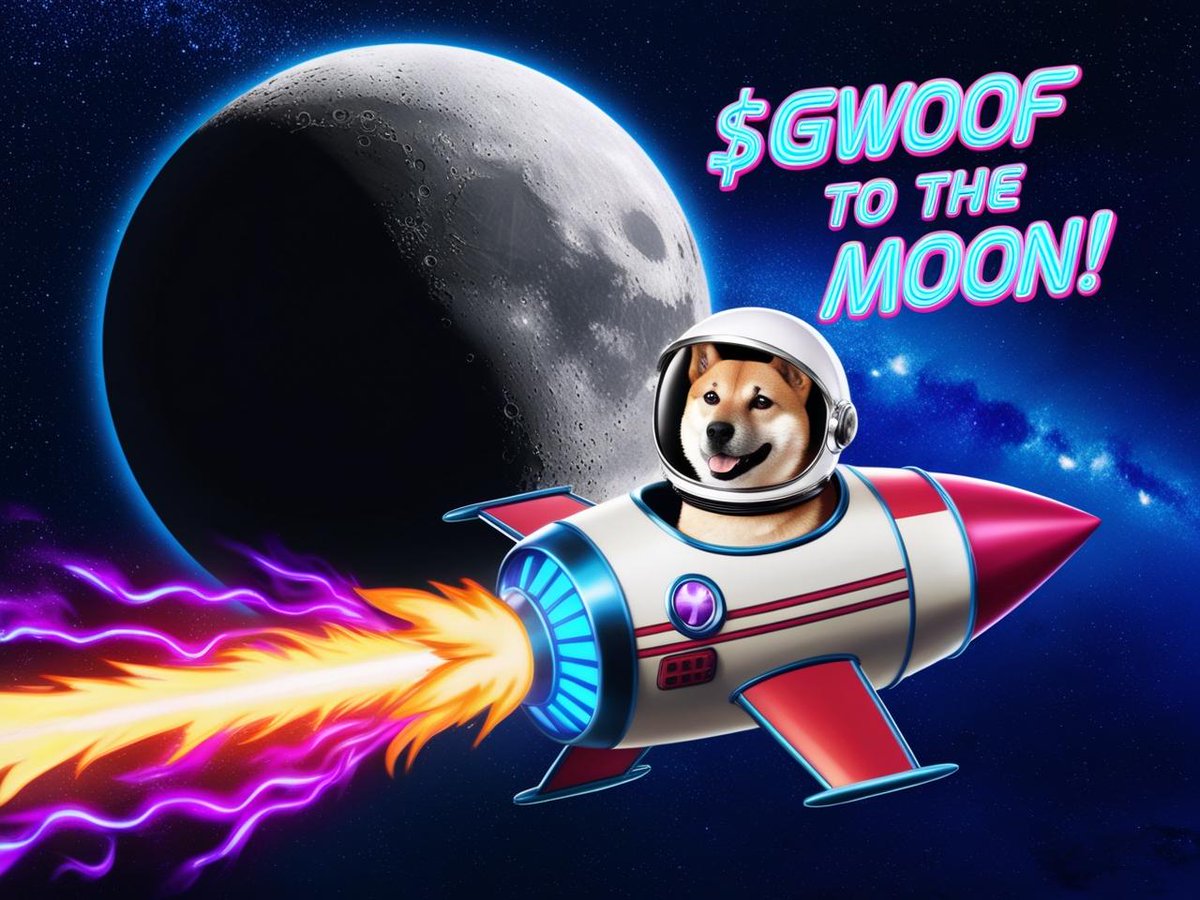 GigaWoofCoin's tweet image. Let's bark to the moon #GIGAWOOF $GWOOF 
#Solana #PumpFun #pumpswap