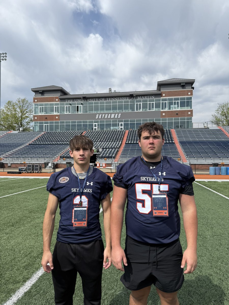 Luke Sarzier 2027๐ (@luke_sarzier) on Twitter photo Had a great time <a href="/UTM_FOOTBALL/">UT Martin Football</a> spring game! Appreciated <a href="/CoachLeno_UTM/">Lenon James Jr.</a> and <a href="/nickcochran/">Nick Cochran</a> for talking with me today. Be dominant!๐ฏ#earnednotgiven
#AGTGโค๏ธ<a href="/coachTJ_UTM/">TJ Jefferson</a> <a href="/EliOreair/">Eli Oreair</a>
<a href="/RecruitGeorgia/">Recruit Georgia</a> <a href="/912Recruits/">South Georgia Prospects</a> <a href="/PrepRedzoneFL/">Prep Redzone Florida</a> <a href="/LawrenceBl83397/">New Blustein Recruiting</a> <a href="/HSSportsFL/">HSSportsFlorida</a> <a href="/JerryRecruiting/">Rising Stars</a> Had a great time <a href="/UTM_FOOTBALL/">UT Martin Football</a> spring game! Appreciated <a href="/CoachLeno_UTM/">Lenon James Jr.</a> and <a href="/nickcochran/">Nick Cochran</a> for talking with me today. Be dominant!๐ฏ#earnednotgiven
#AGTGโค๏ธ<a href="/coachTJ_UTM/">TJ Jefferson</a> <a href="/EliOreair/">Eli Oreair</a>
<a href="/RecruitGeorgia/">Recruit Georgia</a> <a href="/912Recruits/">South Georgia Prospects</a> <a href="/PrepRedzoneFL/">Prep Redzone Florida</a> <a href="/LawrenceBl83397/">New Blustein Recruiting</a> <a href="/HSSportsFL/">HSSportsFlorida</a> <a href="/JerryRecruiting/">Rising Stars</a>