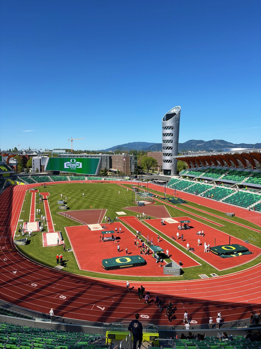 TrackTownUSA's tweet image. it’s a beautiful day for track &amp;amp; field 😍