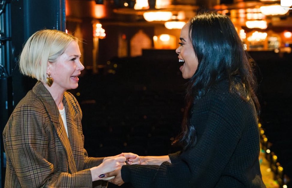 michelle williams meeting michelle williams is so important to me as a fan of michelle williams and michelle williams