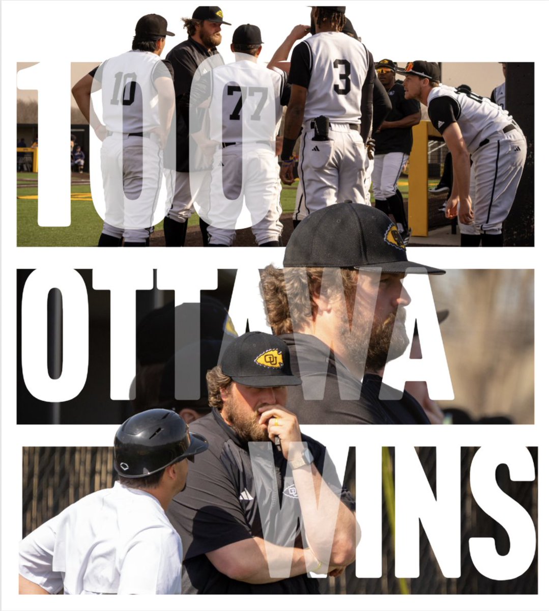 Ottawa Braves Baseball (@ottawa_baseball) on Twitter photo ππ Celebrating a milestone moment! Congratulations to Head Coach Jonathan Freemyer on his 100th victory at Ottawa University! Your leadership and dedication inspire us all. Hereβs to many more wins! βΎοΈπ #100Wins #OttawaUBaseball #CoachFreemyer #BravesNation ππ Celebrating a milestone moment! Congratulations to Head Coach Jonathan Freemyer on his 100th victory at Ottawa University! Your leadership and dedication inspire us all. Hereβs to many more wins! βΎοΈπ #100Wins #OttawaUBaseball #CoachFreemyer #BravesNation