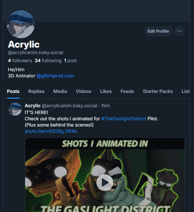 Acrylic Animation tweet media