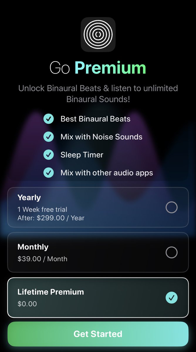 GRATIS DE POR VIDA POR TIEMPO LIMITADO 💣 ¡COMPARTAN CON SUS AMIGOS!

Sirve para mejorar la concentración, dormir mejor, etc. a base de sonidos que de vdd se siente, aparte puedes disfrutarla también con audífonos 

apps.apple.com/mx/app/binaura…