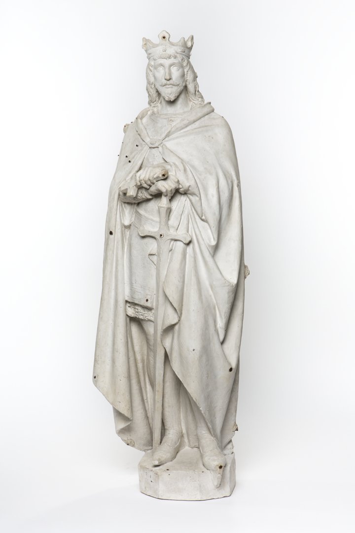 NotreMondial's tweet photo. Duomo's saints: Ferdinand, Agnes of Rome, Secunda &amp; Unknown saint

All the statues were made as decorations for one of the South windows, except the Unknown Saint. It was a mock-up of a larger version intended for the spire https://t.co/wlhwCigcI0