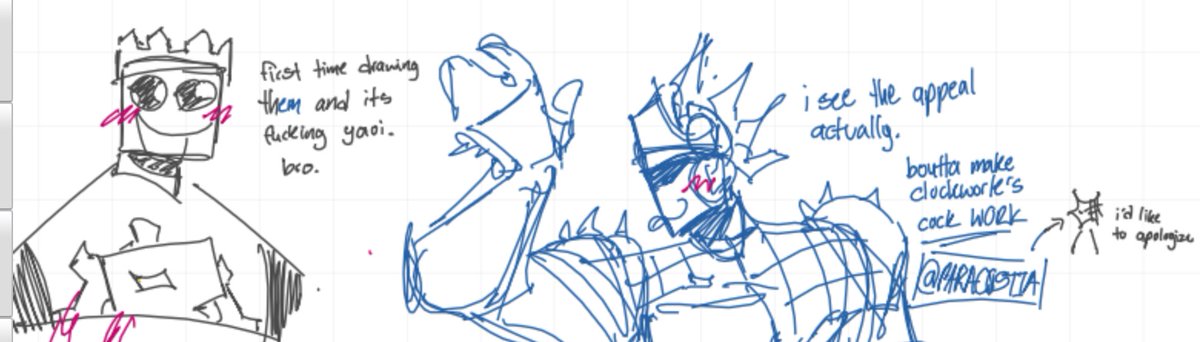 PARAC0STIA's tweet image. whiteboard things. #scriptclock or whatever. @scriptclock look @scriptclock waves drawing infront of your face /silly [first image is cropped weirdly]