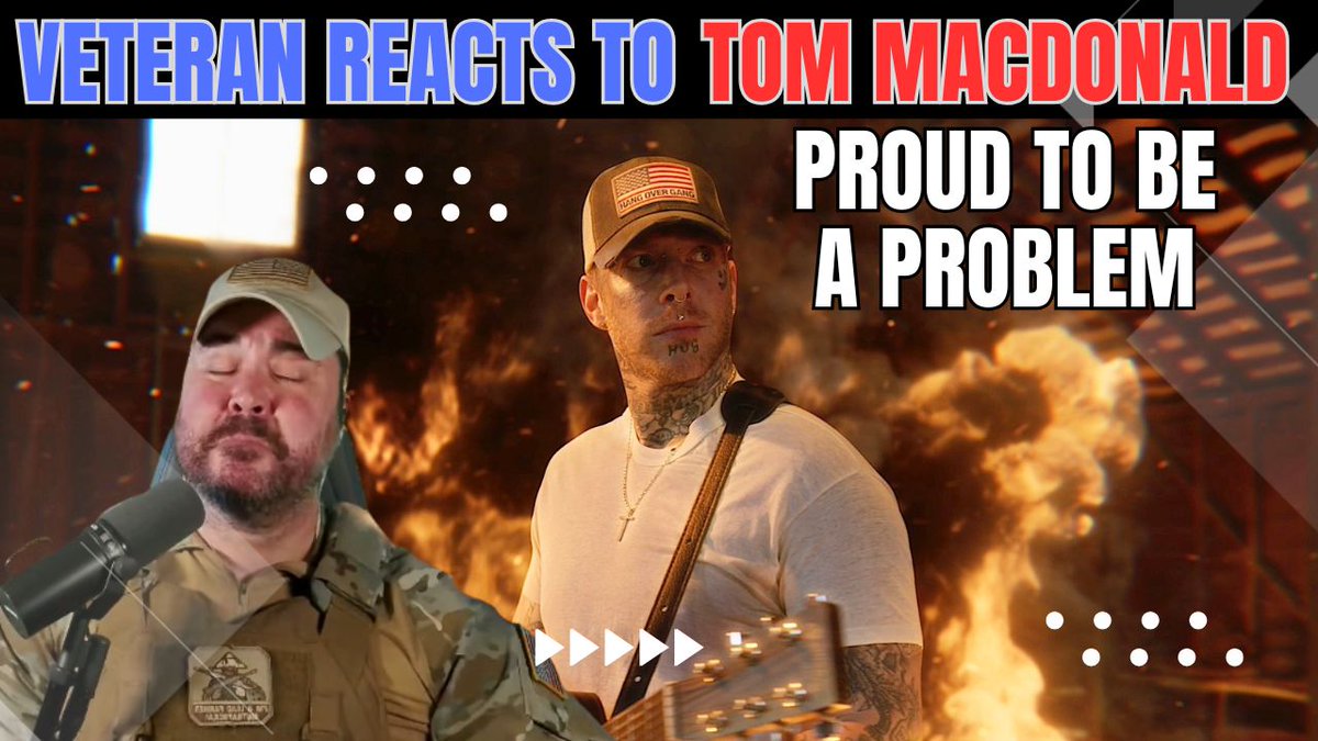 VetsTalkin's tweet photo. Here's my reaction to Tom MacDonald "Proud To Be A Problem" @IAMTOMMACDONALD
👇👇
https://t.co/0pTeDZ8pMH
#ProudToBeAproblem #HOG #HangOverGang #HOGFamily #HOGArmy #HOG4Life #Music #Rap #Nova #TomMacDonald https://t.co/loGAo4eQz1