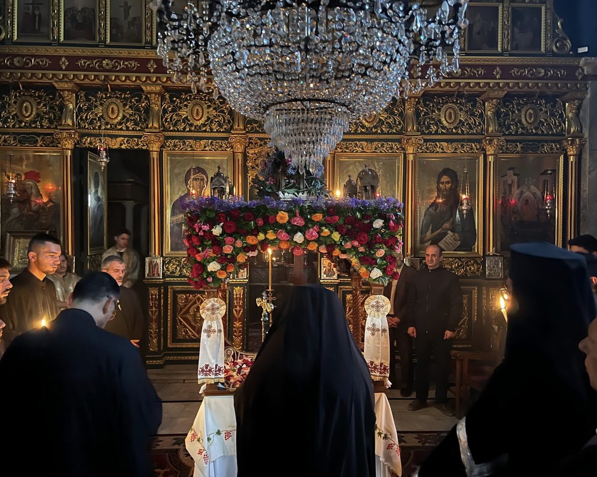 Lamentations in Gaza
St. Porphyrius Church
April 18, 2025