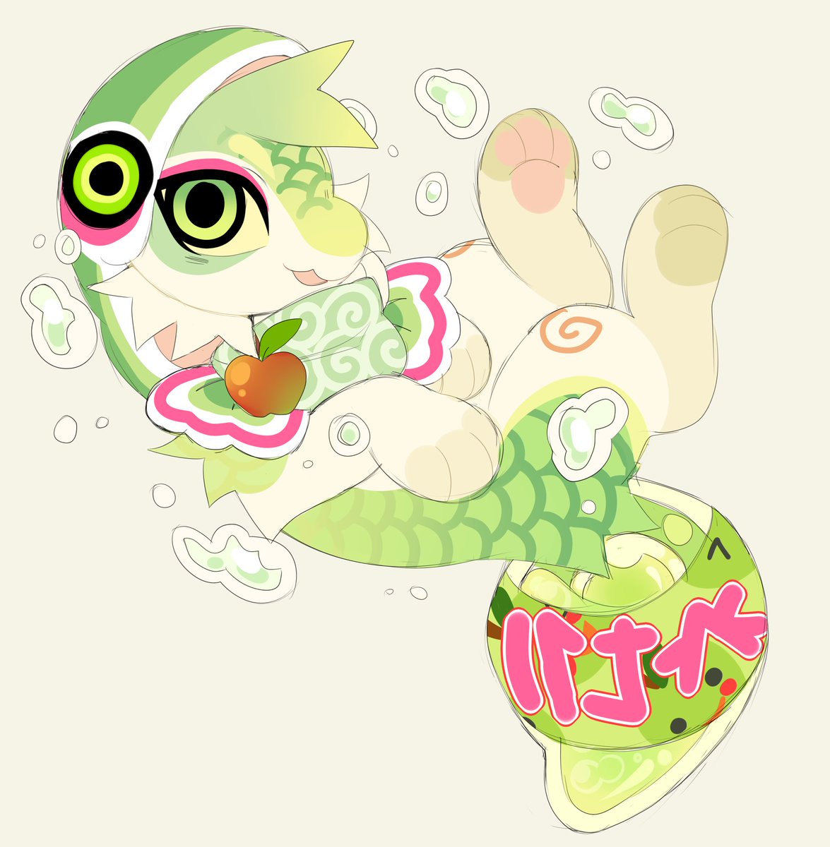 Another one, green apple (: