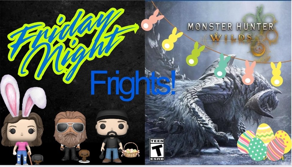 GameVault_1970's tweet photo. Friday Night Frights: monster Hunter Wilds Easter edition starting at 7pm edt over on the 🟥 channel.
https://t.co/Su3j7q6a65
#youtube #youtubegaming #monsterhunterwilds #capcom #Actionroleplaying #survival #openworld #gaming #letsplay #playstation #ps5 #walkthrough #gamer https://t.co/HhOM0mcvpK