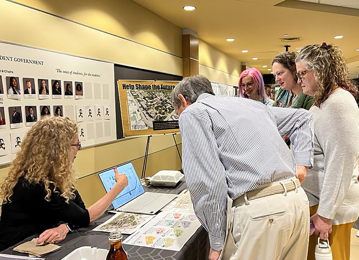 We’re excited to be working with Emporia State University to create an updated campus master plan. This week, we engaged with students, faculty, and staff as we begin envisioning ESU’s future together. We'll be back this coming Thursday for a public presentation! <a href="/emporiastate/">Emporia State Univ.</a>