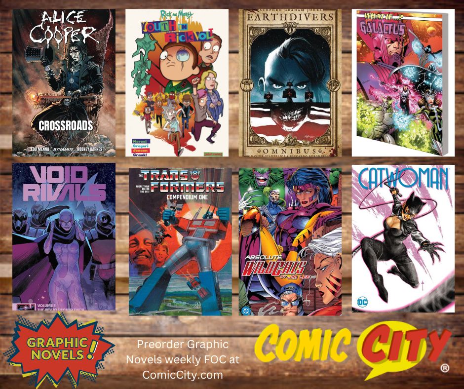 comiccitymi's tweet photo. 🌟 FOC Friday! Final Orders Due! - https://t.co/dw7VqHC41x https://t.co/6lkgeFN4ot