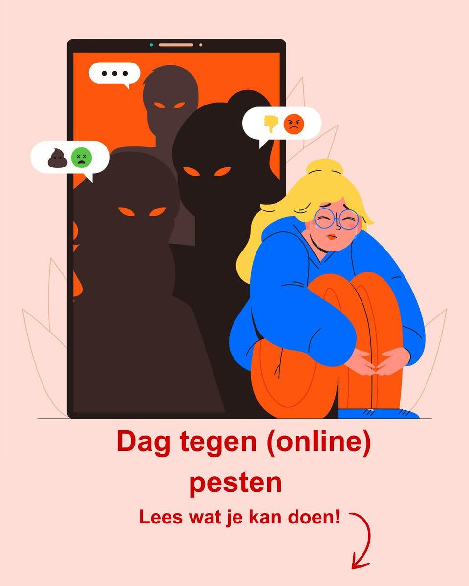 Vandaag is het de Dag tegen (online) pesten. Slachtoffers van pesten kampen vaak met negatieve gedachten, stress, angst of zelfs depressie. Kom jij dit tegen in jouw omgeving of wil je meer weten? Bezoek Jongerenwerk Utrecht voor handige tips over wat je kunt doen.