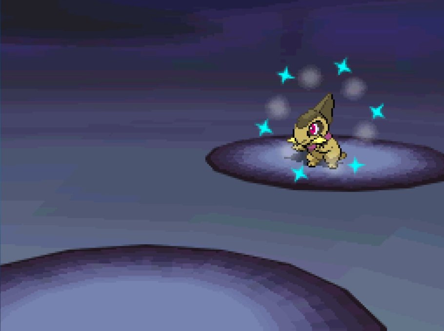 DTQ Member #6
Shiny Axew after 3440 REs
I got it live, and I can't believe how fast I completed this DTQ. It took less than a year to put this team together. Surely, Combee is going to be female modest soon.
