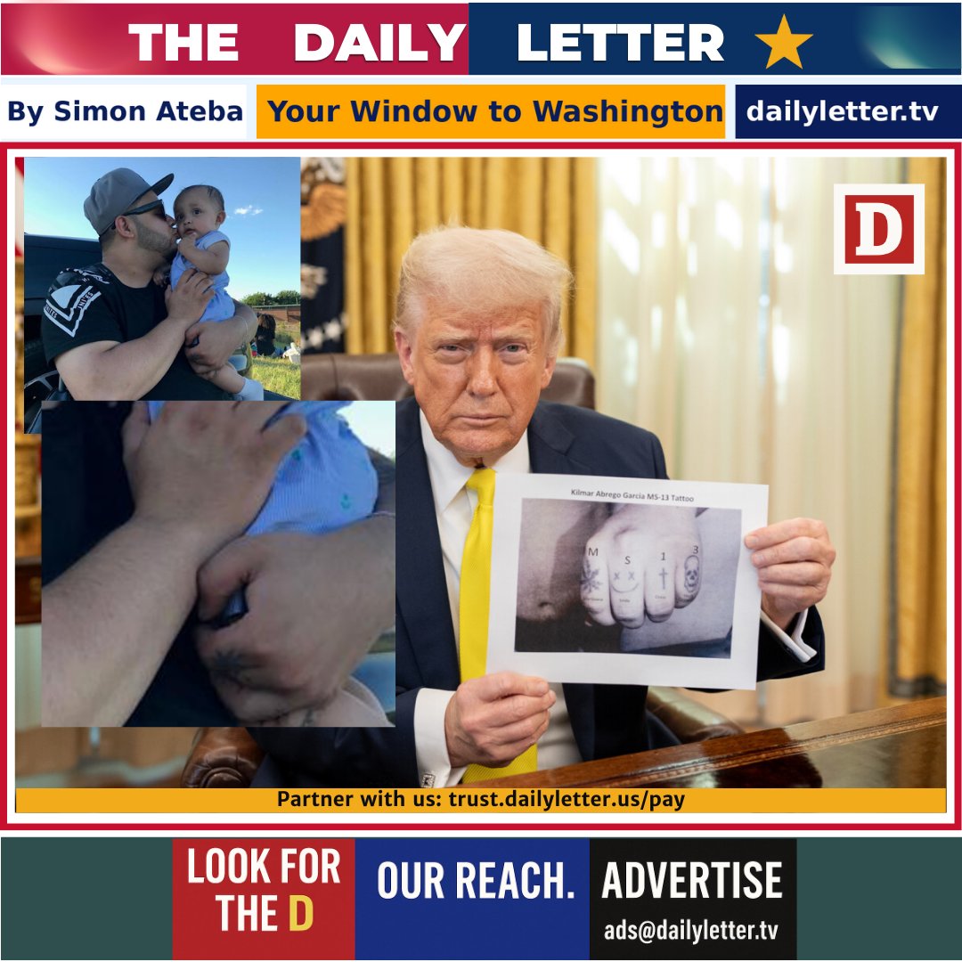 simonateba's tweet image. BREAKING: Donald Trump appears to have shared a photoshopped image of Kilmar Abrego Garcia's hand.