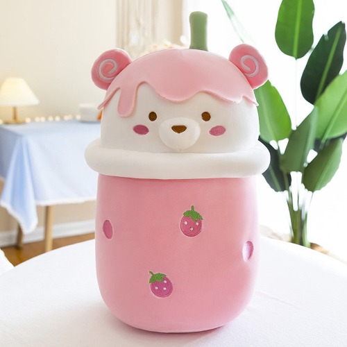 AstraKojima's tweet photo. I just received Beary Boba Plush Toys - 30cm / Pink Strawberry Boba by Kawaii Babe from thecagedshadow via Throne. Thank you! https://t.co/I4D4UnubJF #Wishlist #Throne https://t.co/jhJdgpM5sz