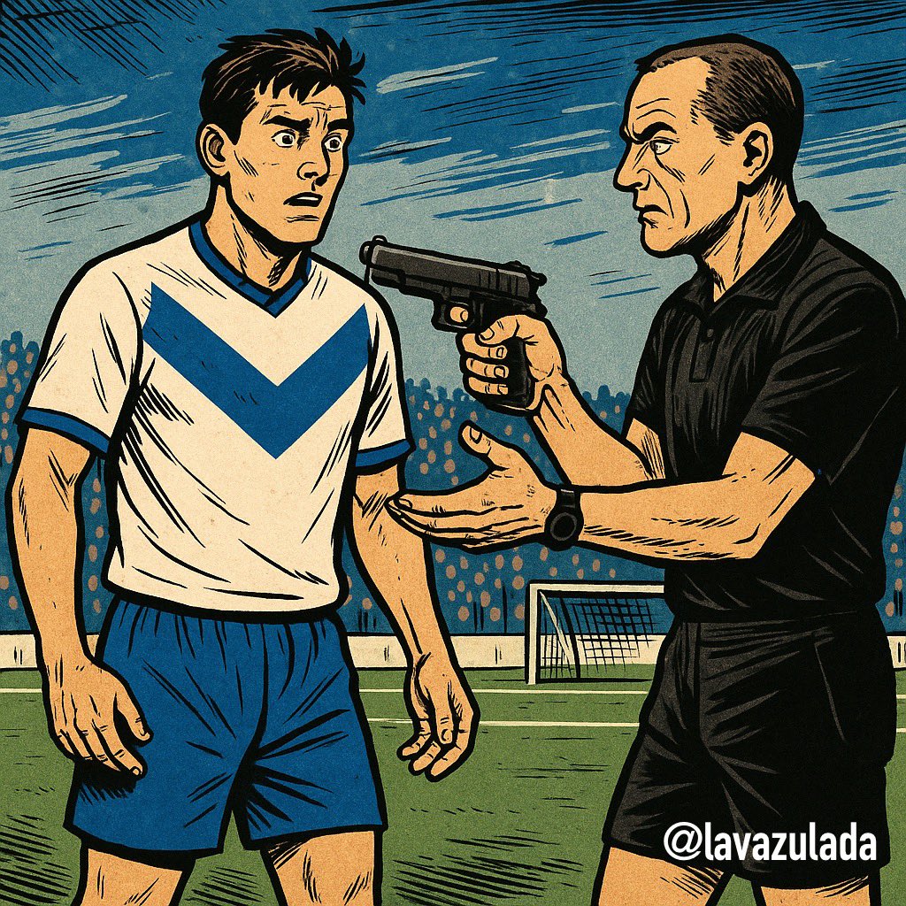 la V azulada tweet media