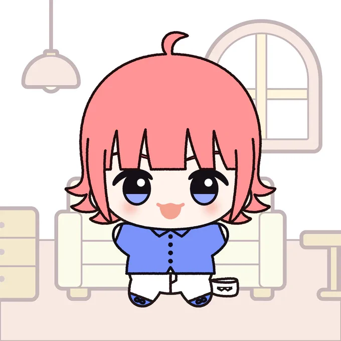 自分だけの #ちびぐるみ を作ってみたよ!みんなも #ちびぐるみメーカー で、オリジナルのちびぐるみを作成してみようちびぐるみ #ちびぐるみメーカー#BANPRESTO #推し活 #ぬい撮り偽さんご 偽ちゅね 