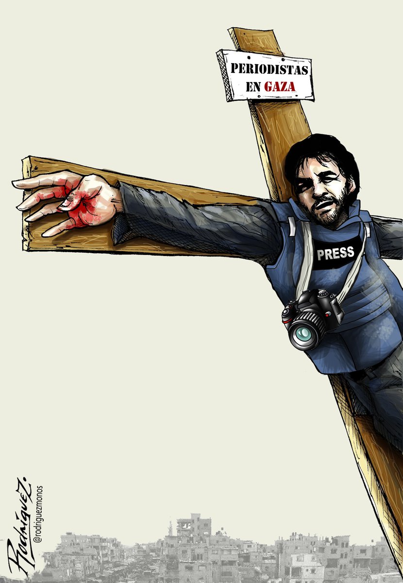 rodriguezmonos's tweet photo. "El sacrificio"
#FreePalestine #Journalists #Gaza #StopKillingJournalistsInGaza #JournalismIsNotACrime #GazaGenocide #Journalism #ViernesSanto #IsraelGenocideState #CrimesAgainstHumanity #PalestinianJournalists #PalestinianHolocaust https://t.co/OvoDSSle2t
