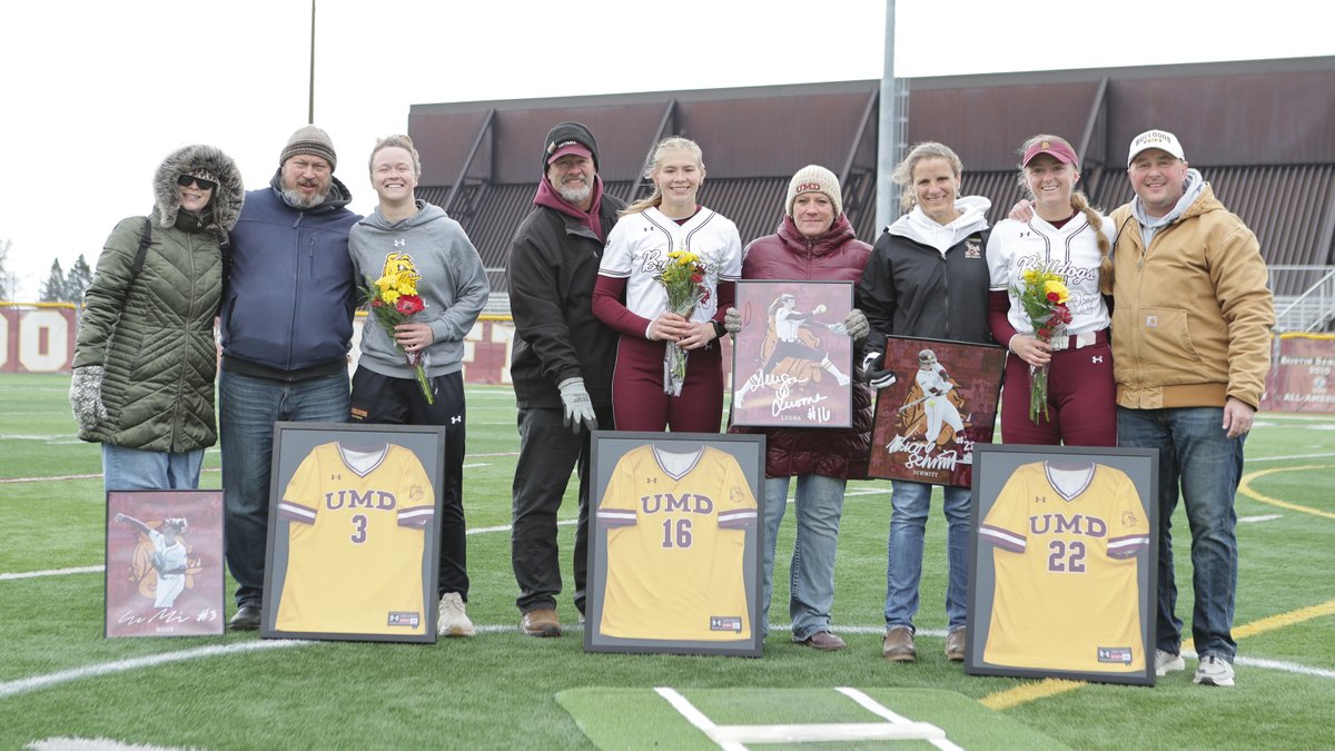 UMD_Softball's tweet photo. Luoma and Schmitt Defend Home Turf on Senior Day.

Recap: https://t.co/aTHTqaipr7 https://t.co/vXIC8d3pmj