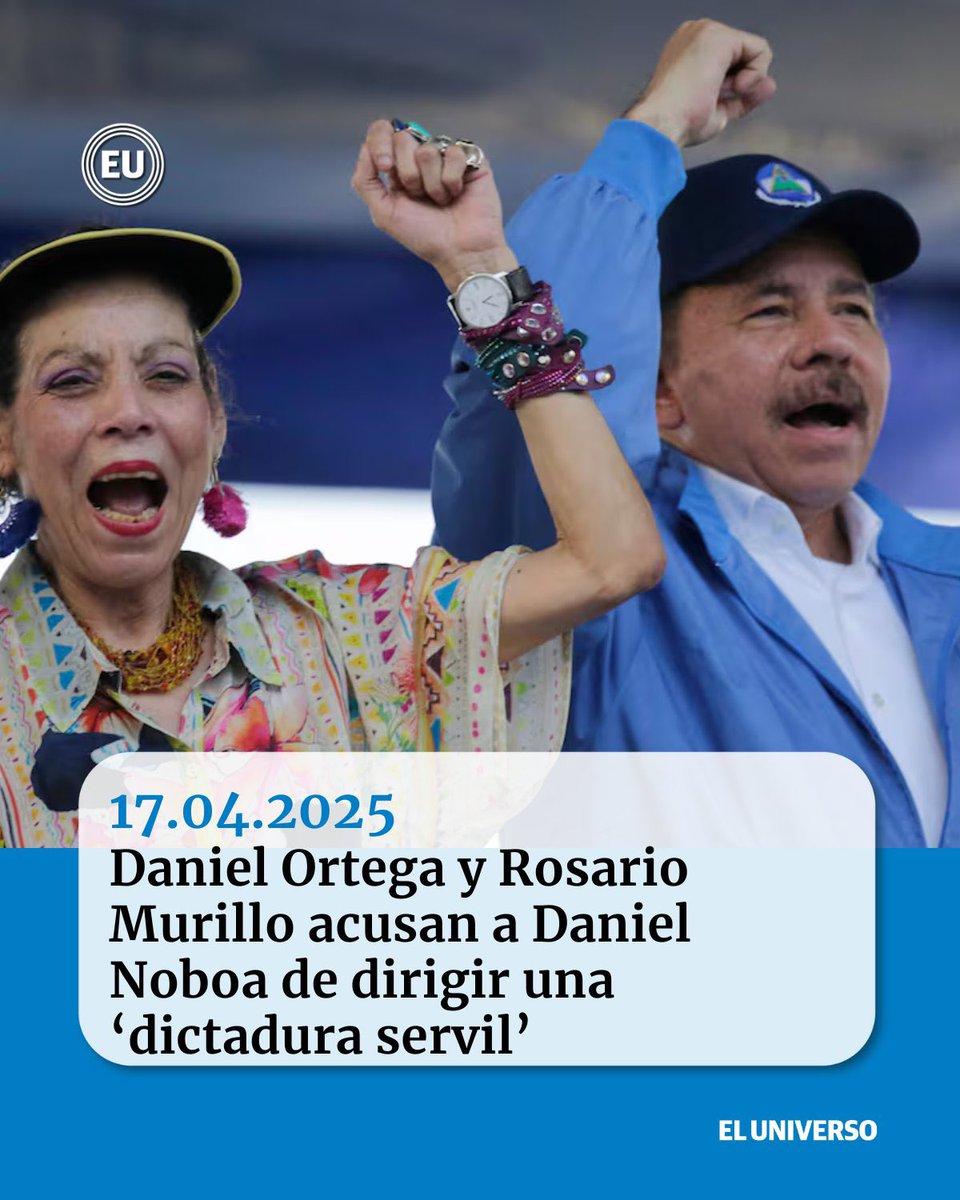 Que Daniel Ortega acuse a Ecuador de dictadura es un insulto a la inteligencia regional. En Nicaragua no hay elecciones libres, ni prensa independiente, ni derechos humanos: hay una dictadura de libro. La región no puede seguir guardando silencio ante uno de los regímenes más