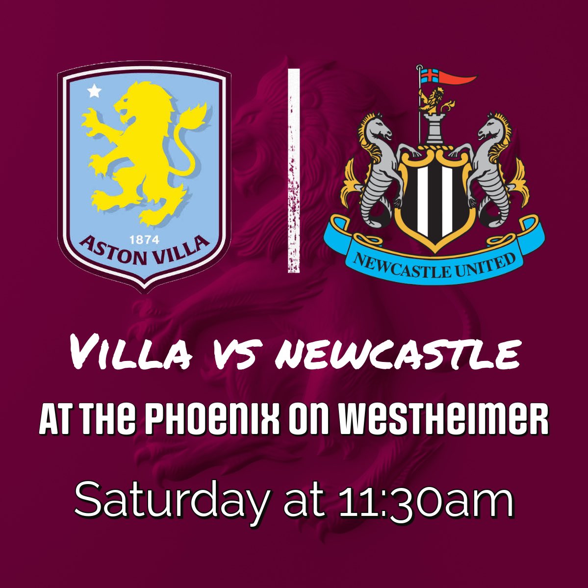 Meet us at <a href="/PhoenixBrewpub/">The Phoenix On Westheimer</a>  at 11:30am!