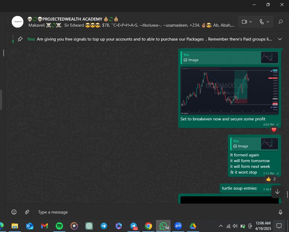 📽 New Tutorial Recap Just Dropped

I just uploaded a full breakdown of the BOOM600 Buy trade we took on Wednesday — this video covers:

✅ Why I took the buy
✅ What I was seeing before entry
✅ Market structure, liquidity, and confirmation explained