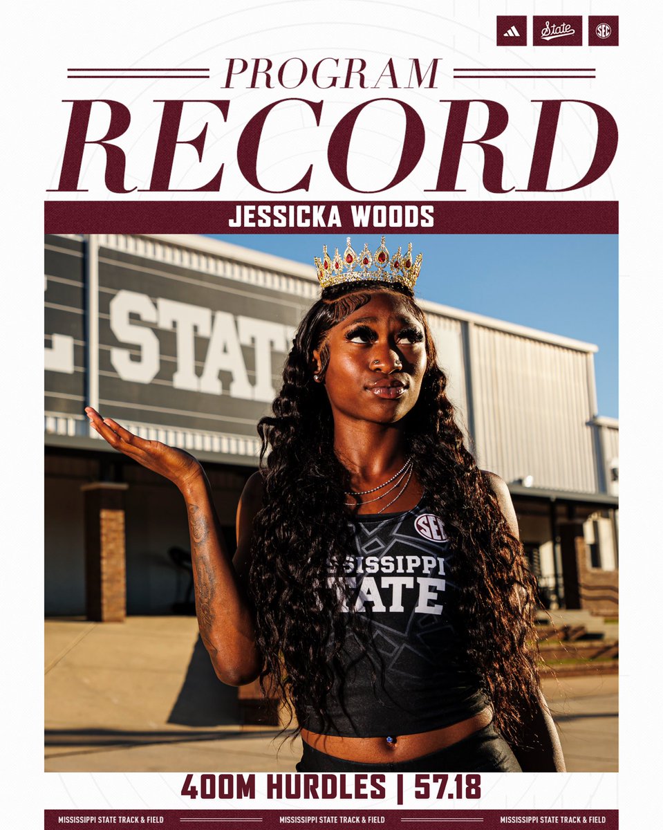 𝐆𝐞𝐭𝐭𝐢𝐧𝐠 𝐟𝐚𝐬𝐭𝐞𝐫 𝐞𝐚𝐜𝐡 𝐰𝐞𝐞𝐤💨

Jessicka Woods improves on her program record in the 400m hurdles, running 57.18 for a new personal best!

#HailState🐶