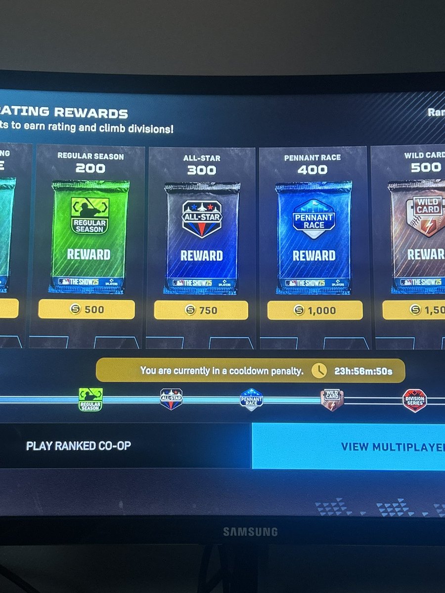 IanKolman's tweet photo. My internet crashes and this is what I come back to ? Thanks SDS ! @MLBTheShow https://t.co/ImCe5esCrC