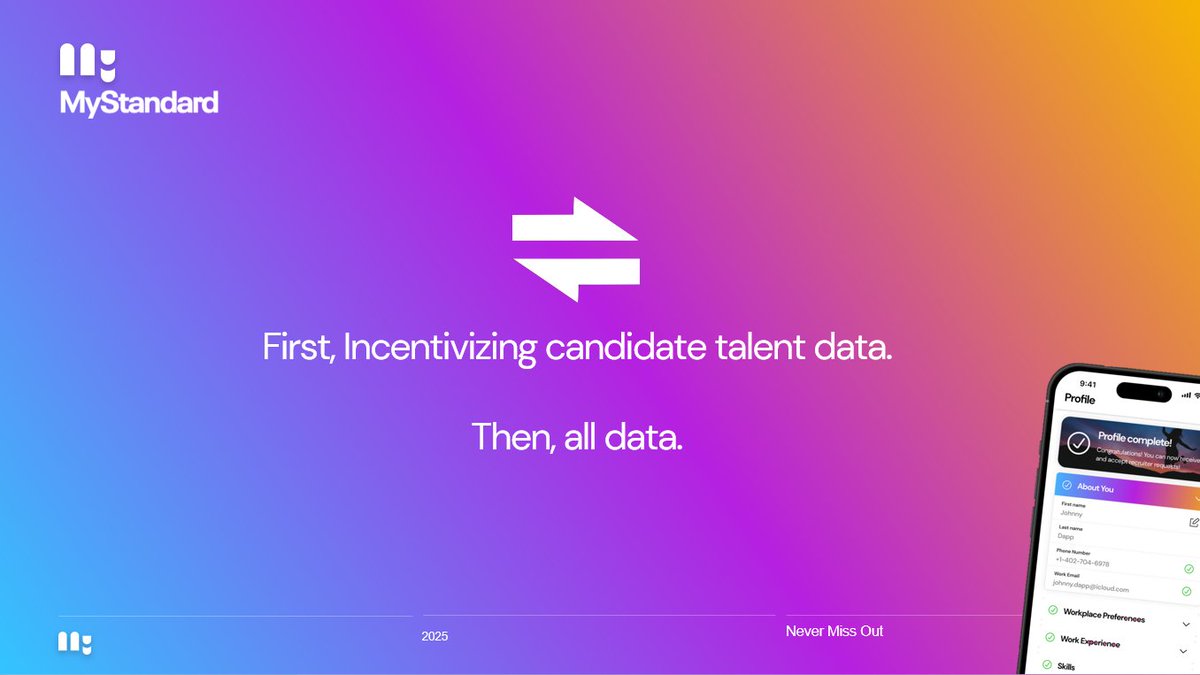 Sharing data should be easy and profitable by YOU -- not the companies in the middle.