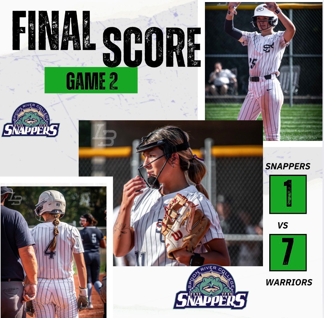 SRC_Softball's tweet photo. Snappers split with Wabash 

Home tomorrow for sophomore day at 12 🐢

#rollsnappers https://t.co/fRGcsnhy0Y