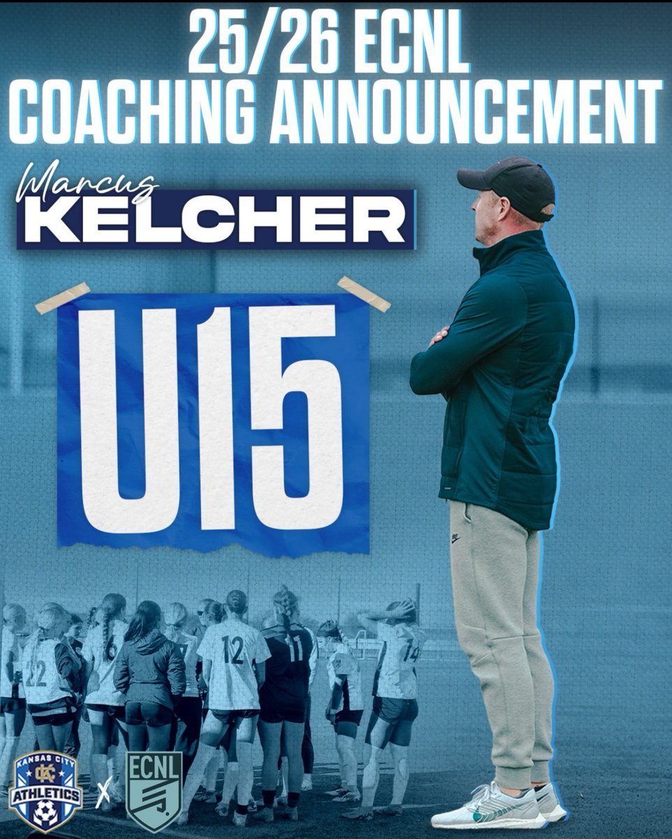 KC ATHLETICS ECNL COACHING ASSIGNMENTS 25/26

<a href="/MarcusKelcher/">Marcus Kelcher</a> @athleticskc @ecnlgirls

<a href="/mkelcher1/">mkelcher</a> (instagram)