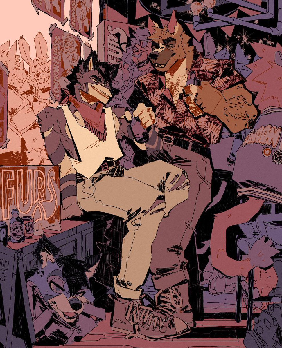 Tav 🔜 NFC, CFZ (@tavtavern) on Twitter photo A wolf and a boxer walk into a bar…
Awesome art from <a href="/big_squid_man/">🦑SQUIDDY🦑➡️ CF</a> of me and ani at <a href="/LondonFurs/">LondonFurs</a>
🐺 🍻 🐕 A wolf and a boxer walk into a bar…
Awesome art from <a href="/big_squid_man/">🦑SQUIDDY🦑➡️ CF</a> of me and ani at <a href="/LondonFurs/">LondonFurs</a>
🐺 🍻 🐕