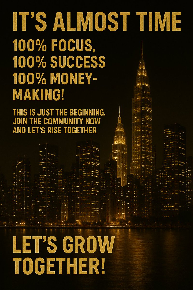 66CryptoBaba66's tweet photo. 100% focus. 100% success. 100% money. 🔥
This is just the start – 
join the community and grow with us! 💪💸
Let’s grow together!
#Crypto #cryptocurrency #CryptoNews #CryptoTrading #CryptoAirdrop #Bitcoin #Ethereum #Solana #xrp #ada #memecoin #Mining #Airdrops #Trump #kripto https://t.co/tdpk8eSred