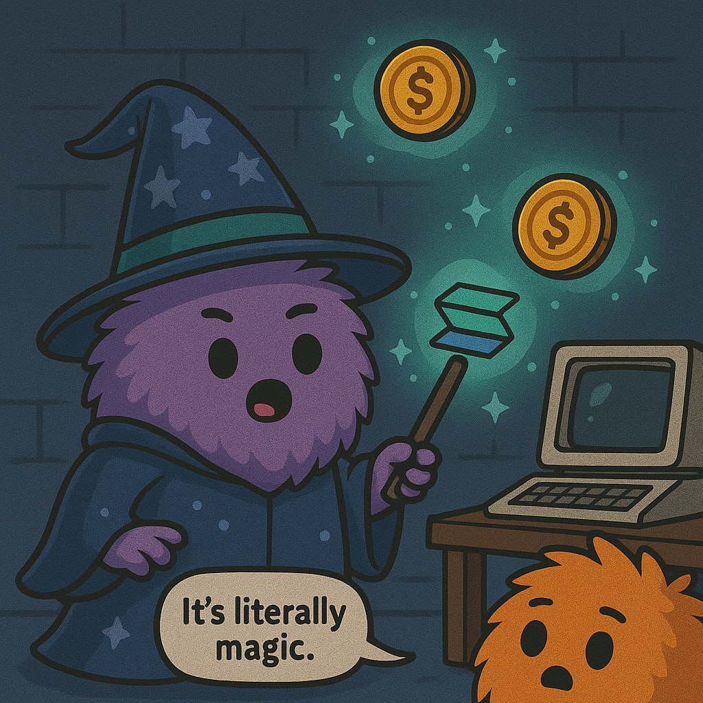 FuzzBalls is literally magic.

AkzCZZP1XQJferFj7264BpHS2CUNX2j8mo8X9G2Ppump