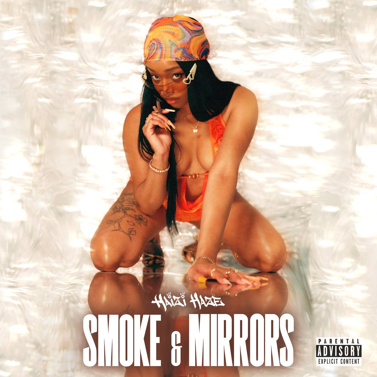 HaiziHaze's tweet photo. SMOKE &amp; MIRRORS (EP) coming soon 🔥🎶  6 BRAND NEW SONGS, right in time for the summer 🥵  preview now on my website before the EP is live on streaming platforms 💚 💪🏾 420 weekend LFG #LinkInBio #NewMusic https://t.co/jiB4JXxSuz