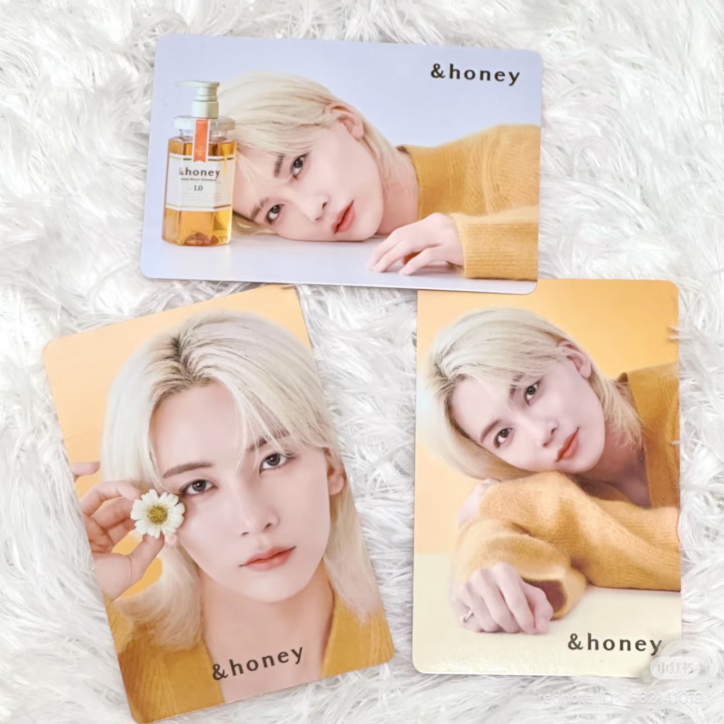 &honey with JEONGHAN オリジナルフォト 18枚 SEVENTEEN ジョンハン「&honey」イメージモデル就任！オリジナル