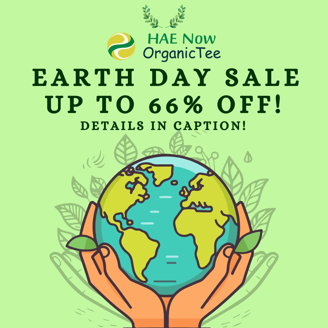 haenow's tweet photo. Surprise Earth Day sale! For 4 days only, get wholesale prices direct to consumer.

Here’s a peek at the deals:
• T-shirts &amp; Polos – as low as $4.95
• Aprons – at $7.95
• Baby &amp; Toddler Apparel – from $2.95
• Reusable Bags – as low as $0.50

No code required —shop now! https://t.co/hVIz9rKe1R