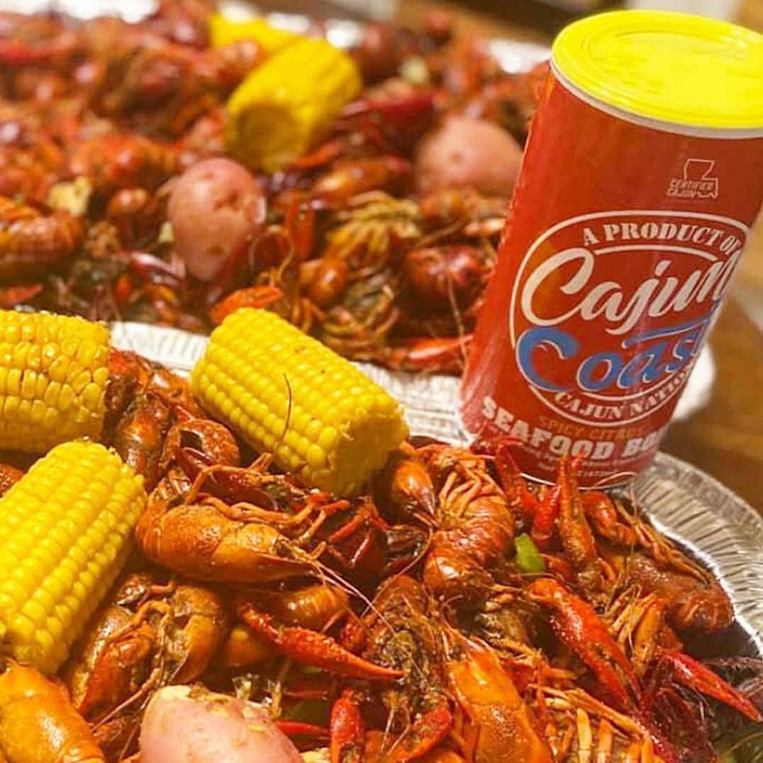 🫵 GEAUX GET THE RED CAN dat Cajun Coast Spicy Citrus Seafood Boil ❗️ #CajunNation  #CajunCoast 
#SpicyCitrus #SeafoodBoil #GeauxGetTheRedCan #CajunNationSeasoning