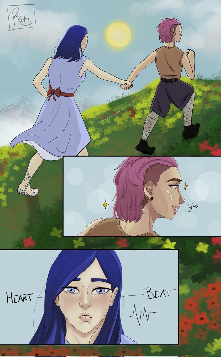Young Caitvi 💙❤️
(cait fell first)
#arcane #arcanefanart #Caitvi #caitvifanart