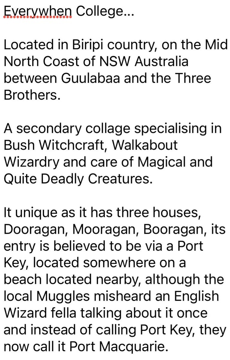 kitrinaty's tweet photo. @jk_rowling JK… Please Please help 🫣 
My Autistic Son (9) is hyperfocused on finding the Australian Magic School to check they have his address for his letter. His career plan is a magizoologist so I gave him a research project and asked me to check with you if he is getting close. https://t.co/JnMJo4k0IC