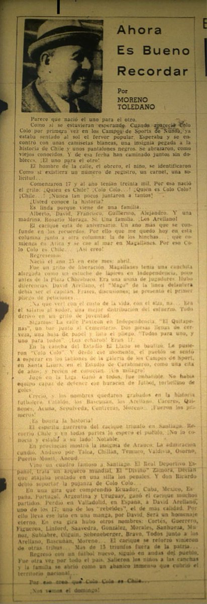 eabarzua's tweet photo. Columna de Julio Moreno Toledano.
El Mercurio, 19 de abril de 1970.
Un tuit albo cada media hora. https://t.co/NGErGY2eAF