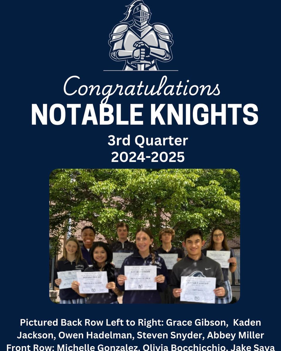 Saint Francis High School Softball (@saint_softball) on Twitter photo Congrats to our <a href="/oliviabocc11/">Olivia Bocchicchio</a> on being named Notable Knight for our 3rd quarter! She’s the epitome of what it means to be a student athlete. So proud of you, OBO!!! Congrats to our <a href="/oliviabocc11/">Olivia Bocchicchio</a> on being named Notable Knight for our 3rd quarter! She’s the epitome of what it means to be a student athlete. So proud of you, OBO!!!