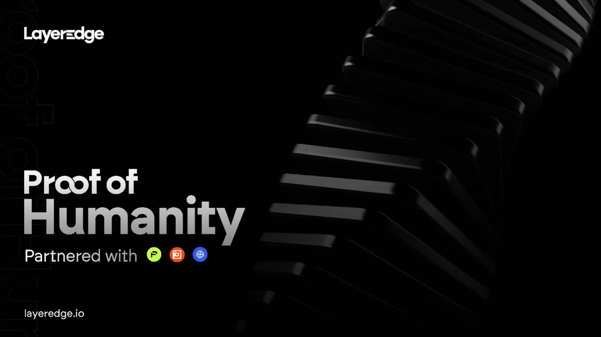 Crypto_Pranjal's tweet photo. LayerEdge PoH (Proof of Humanity) Task is Live! 🤖

LayerEdge [@layeredge] is gearing up for mainnet & airdrop launch — and the sybil filtering phase has just kicked off.

Complete PoH to boost your airdrop chances.

✅ Here’s how:

1. Go to: https://t.co/gfGHPABx84
2. Connect your EVM wallet
3. Scroll down and complete any one task

Once you complete a task, you’ll move up to Level 2. Then, complete one more task in the new window to reach Level 3.

You don’t need to complete all three levels — but doing more can help improve your eligibility for the mainnet airdrop.

🗓️ PoH will stay live until April 25th, 2025.

Heads up: Verification might not work smoothly right now (errors like "check your appid" or "failed to fetch" may appear). If that happens, just try again later.
