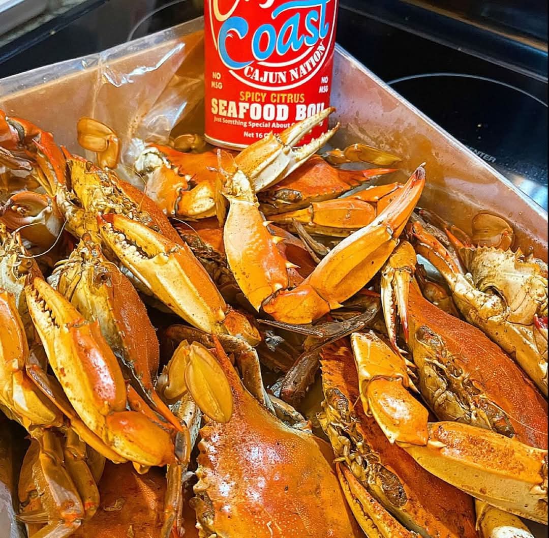 🫵 GEAUX GET THE RED CAN dat Cajun Coast Spicy Citrus Seafood Boil ❗️ #CajunNation  #CajunCoast 
#SpicyCitrus #SeafoodBoil #GeauxGetTheRedCan #CajunNationSeasoning
