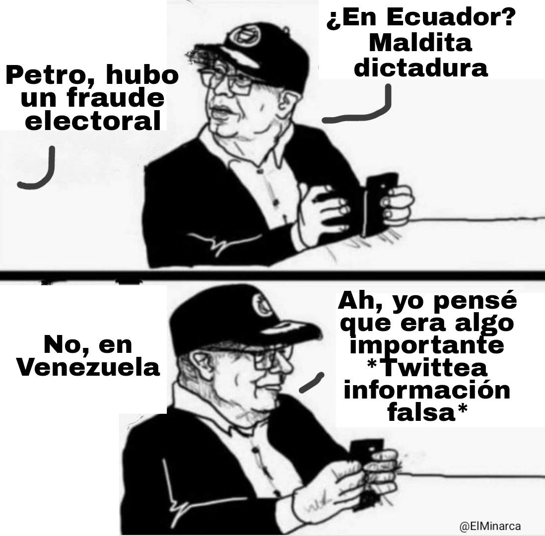 El hipócrita de Petro