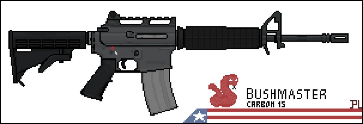 JPL2822's tweet photo. Bushmaster Carbon 15

#pixelart https://t.co/IgnTRQe72D