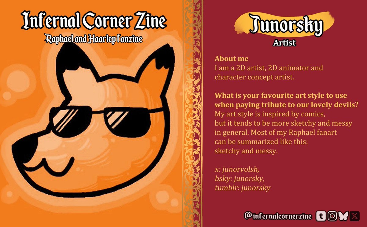 Infernal Corner Zine tweet media