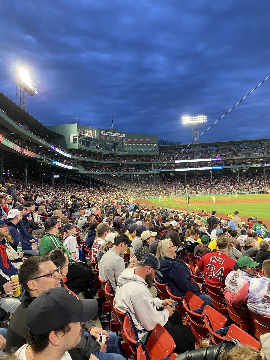 NathanKey00's tweet photo. I am at Fenway Park @NotGrantJenkins https://t.co/Jhahqj5HMf